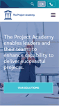 Mobile Screenshot of project-academy.co.uk